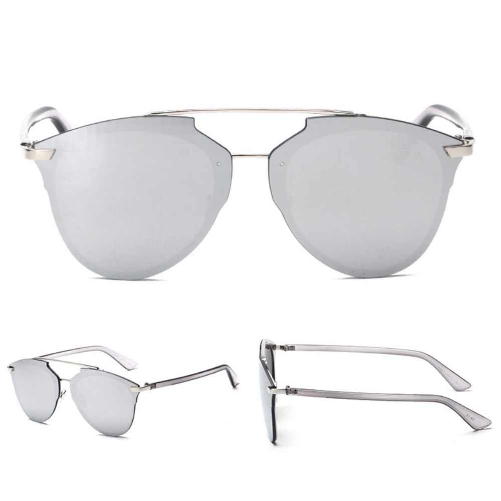 Mirror Reflective Trendy Hashtag Sunglasses
